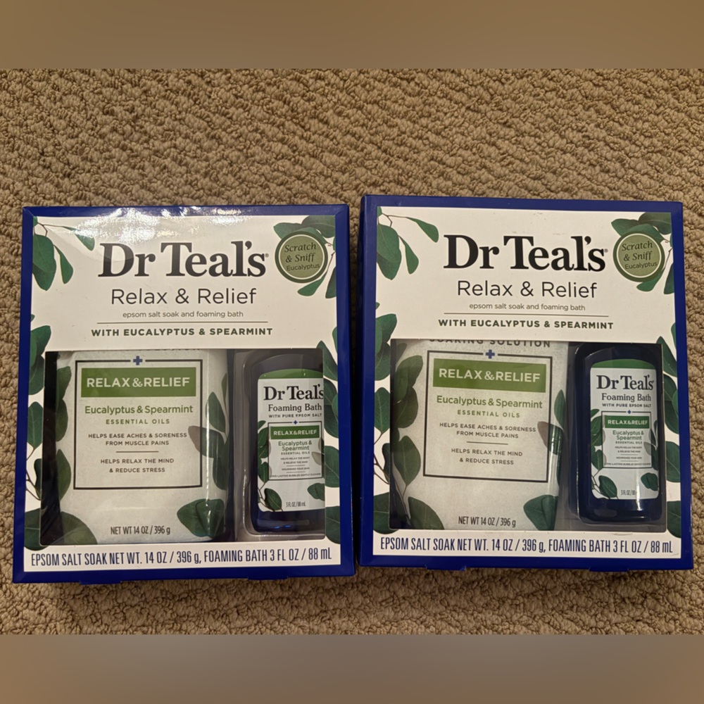 Dr. teal’s eucalyptus bath soak